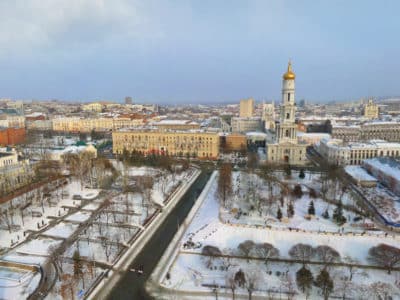 Съемка с дрона Аэропанорама Харькова