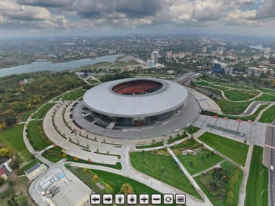 Съемка с дрона Аэрофотосъемка Донецка