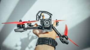 Авария дрона FPV